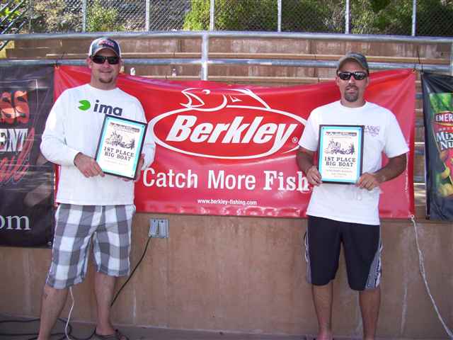 Dan Wells and Jonathon Bradford take Oroville with 11.25 lbs $2120.00