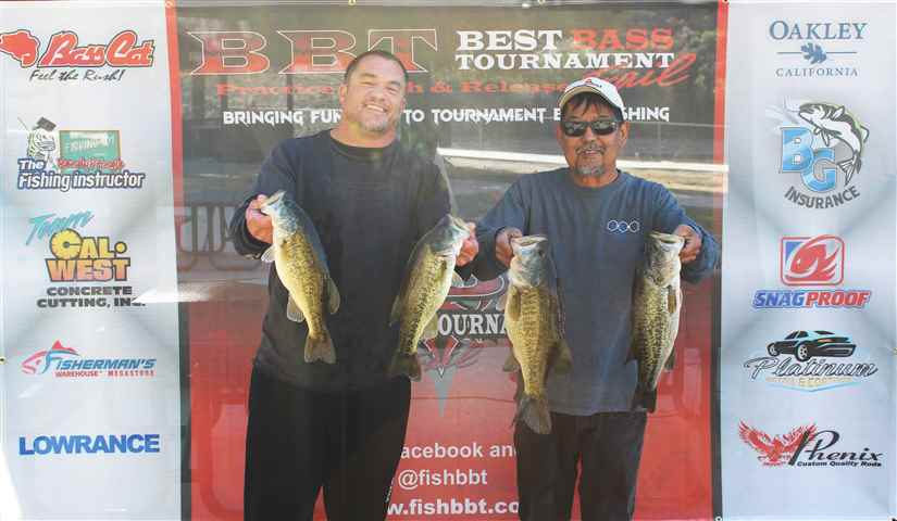 1St Place Ed and Cory
17.12 lbs.
 Big Fish 5.50lbs.