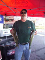 Bill Cook with two nice fish