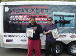 Small Boat winners, Berry Johnson and Ried Bridges take 1st